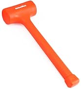 ValueMax 3 lb Dead Blow Hammer, Hammer Mallet | Anti-Rebound, Spark Resistant, Non-Slip Grip, One...