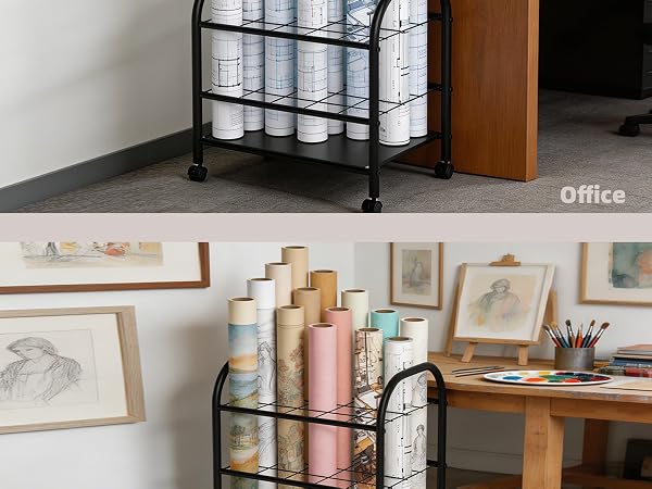 wrapping paper holder