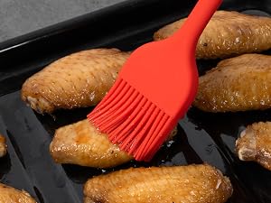 silicone brush, cooking brush, oil brush, basting brush, pastry brush, turkey brush