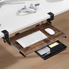 huanuo keyboard tray under desk