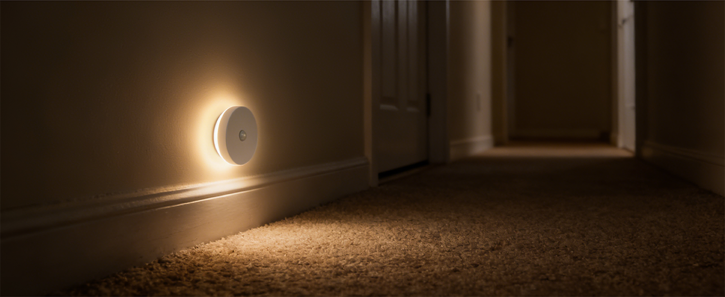Motion Sensor Night Light for Hallway