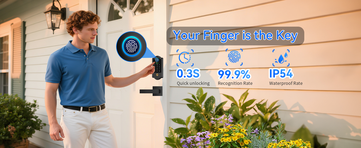 keyless entry door lock