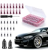 Cupofpet 30 Pcs Tire Plugs Screw Type, Professional Grade Emergency Tire Screw Plug Repair Kit wi...