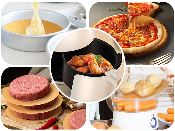 8 inch parchment paper rounds