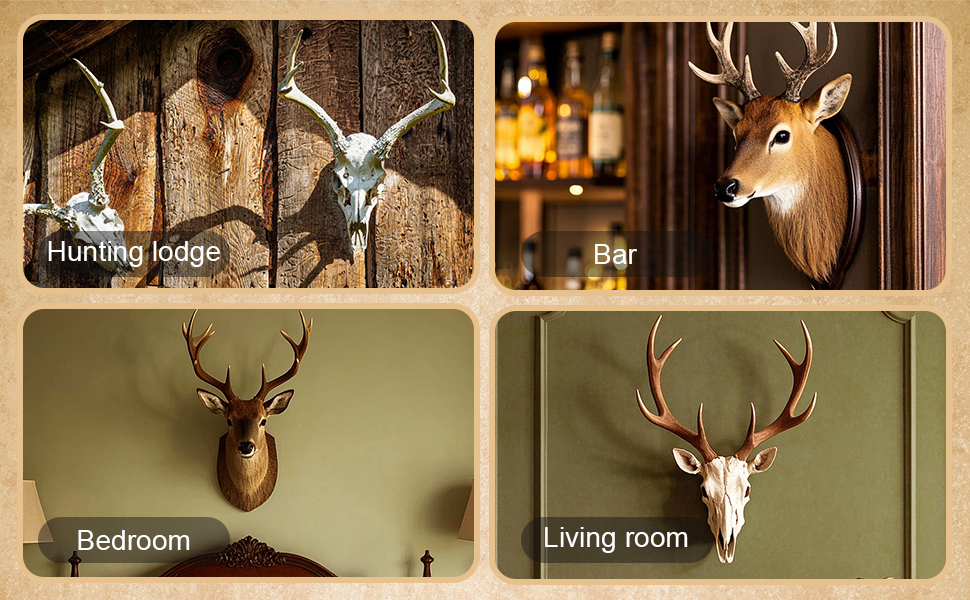euro mount skull hanger