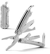 VIRENKNIFE Multitool,11-in-1 Mini EDC Multitool,Gifts for Men,Stainless Steel Multi Tool Pliers w...