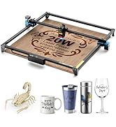 Twotrees TTS-20 Max 20000mW Laser Engraver and Cutter Machine,23.62" x 23.62" Bed Size,10000mm/mi...