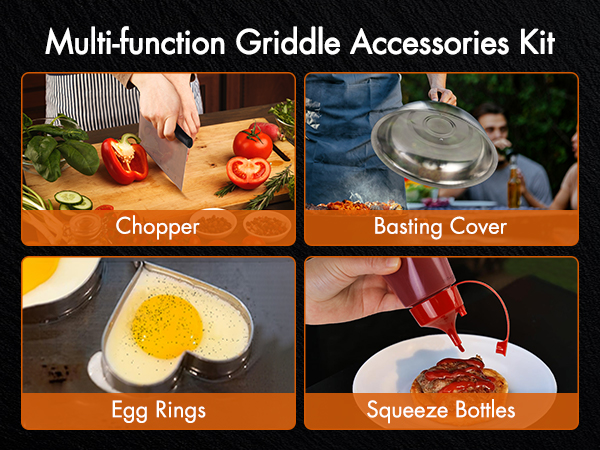 Griddle Accessories Kit