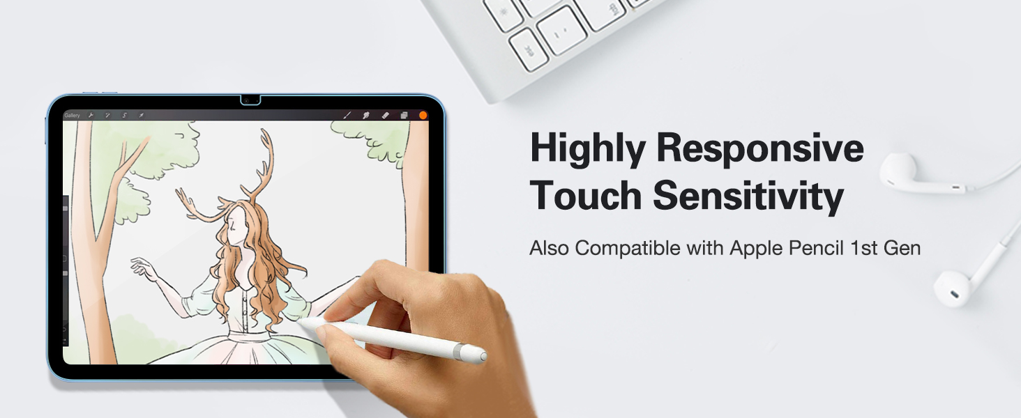 Ultra thin (0.33mm thickness); True touch sensitivity; Rounded edge integration