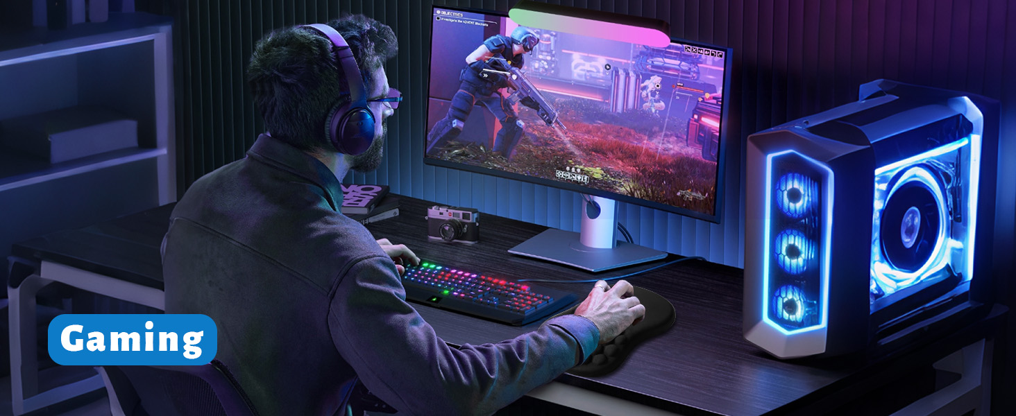 Gaming Mouse Mat for Office, Home, Computer Desk