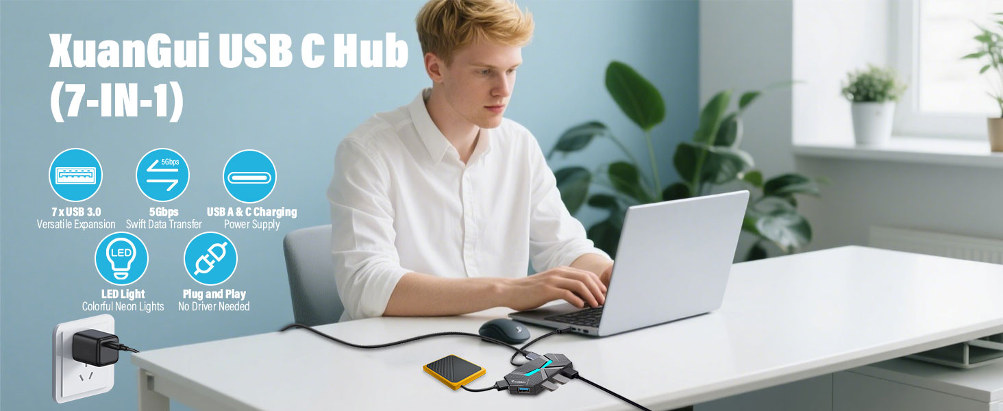usb hub usb c