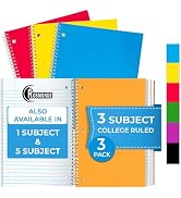 subject notebook college ruled