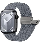 Charlam Sport Solo Loop Compatible with Apple Watch Band 49mm 46mm 45mm 44mm 42mm 41mm 40mm 38mm ...