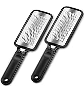 Colossal Foot Rasp Foot File, 2 Pcs Stainless Steel Pedicure Callus Remover for Feet, Professiona...
