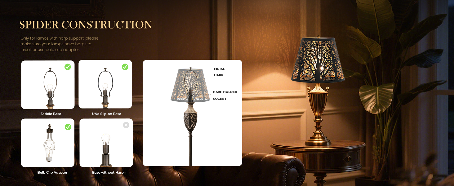metal lamp shade