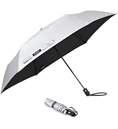 G4Free 40 Inch Travel Compact Umbrella Mini Sun UV Protection Umbrella | UPF 50+, Small & Ultra-L...