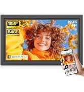 64GB 15.6" Large Digital Picture Frame, Uhale WiFi Electronic Photo Frames with 1920 x 1080 FHD I...
