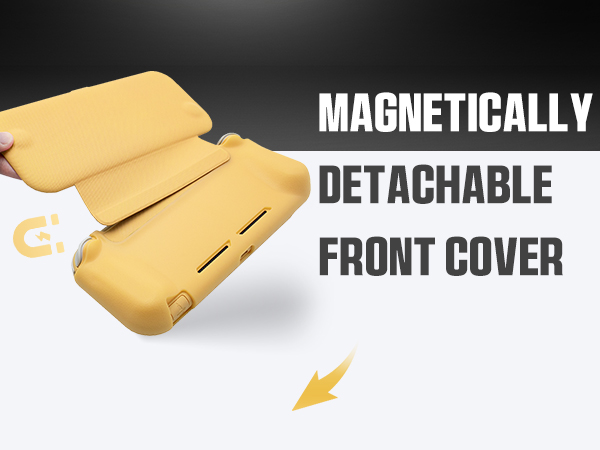 detachable front cover