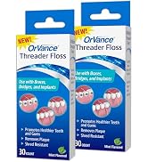 OrVance Threader Floss - Designed to Floss Through Braces, Bridges, and Implants – On The Go F...