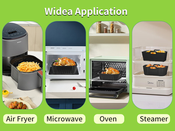 8QT air fryer silicone liners