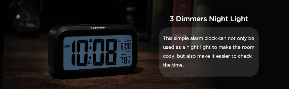 Battery Operated Desk Small Clock