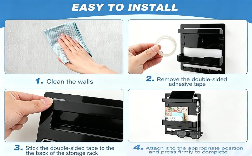 Bedside Wall Organizer & Dorm Decor