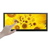 VSDISPLAY 10.3 Inch 1920x720 Touchscreen Monitor IPS Small Stretched Bar LCD 850 Nits Brightness ...