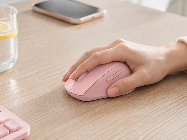 Wave Keys Ergonomic Wireless Keyboard and Mouse Combo