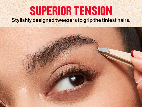 DESIGNER SERIES SLANT TWEEZER thunder