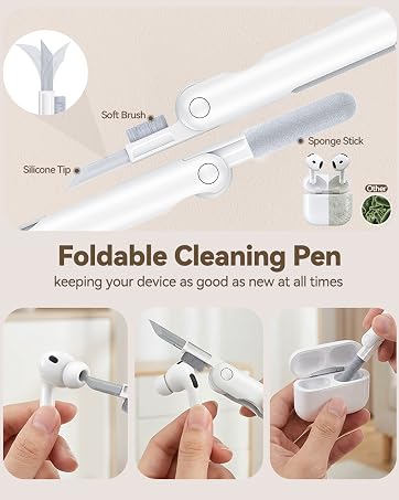 with 1 Pcs Foldable Cleaning Pen