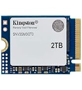 Kingston NV3 2TB M.2 2230 NVMe SSD | Up to 6000MB/s | SNV3SM3/2T0