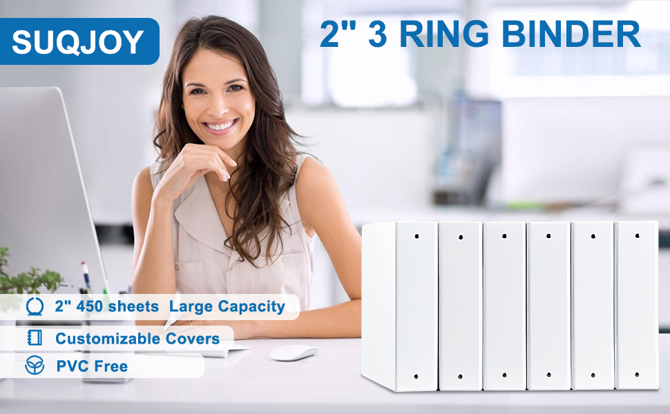 2" 3 RING BINDER