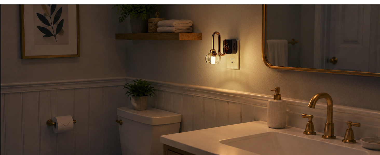 Floral Night Light