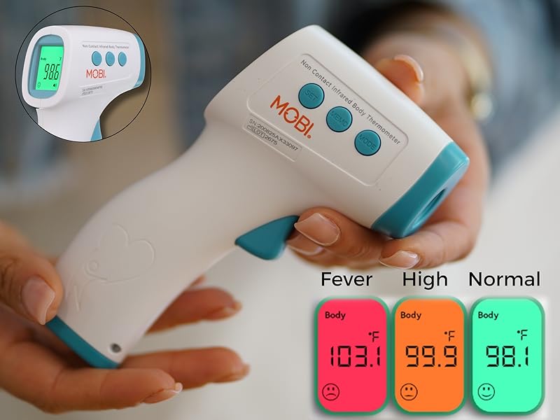 MOBI - Baby Non-Contact Forehead Digital Thermometer with Object Temperature Mode