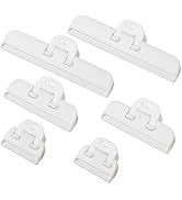 6-Pack Heavy Duty Food Clips, Airtight Sealing for Snack, Chip & Package Freshness - Kitchen Stor...