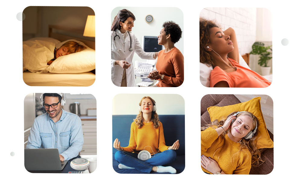 brown noise sound machine sound machine for sleep dogs cats pets spa clinic therapy sound machine