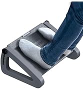 ZLMHYYM Foot Rest for Under Desk at Work - Six Height Adjustable Under Desk Footrest - Ergonomic ...