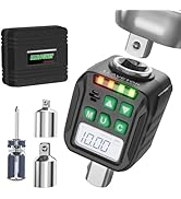 LLAVETOR Digital Torque Wrench Adapter Set 1/2" Drive,Electric Wrenches,Snap on Digital Inch Poun...