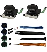 3d Analog Joystick, Timorn Joycon Joystick Replacement Parts Thumb Stick Repair Kit for Switch Jo...