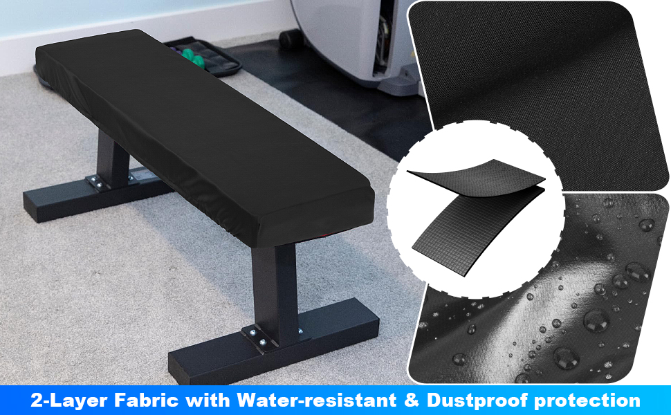 Weight Bench Cover, Gym & Workout Bench Protective Cover