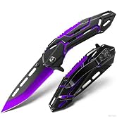 GUANYISTO Pocket Knife for Men, EDC Tactical Knife Folding Knife, Pocket Knives for Outdoor Survi...