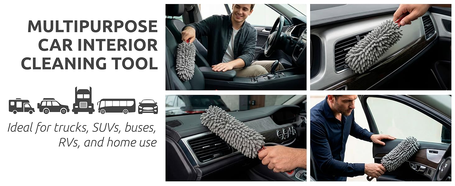 automotive microfiber brush