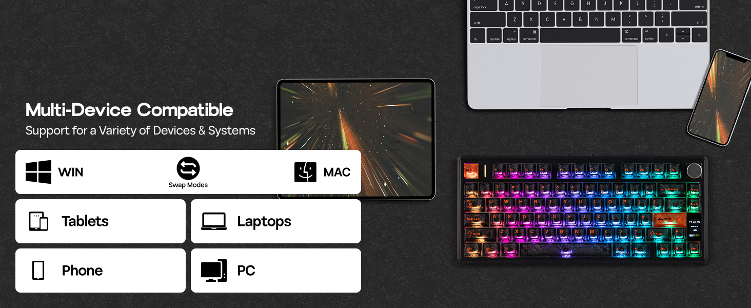 EPOMAKER TH80 V2 PRO Wireless Gaming Keyboard
