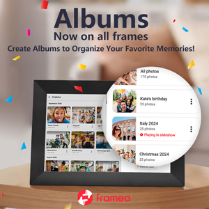 32GB FRAMEO 10 Inch Smart WiFi Digital Photo Frame