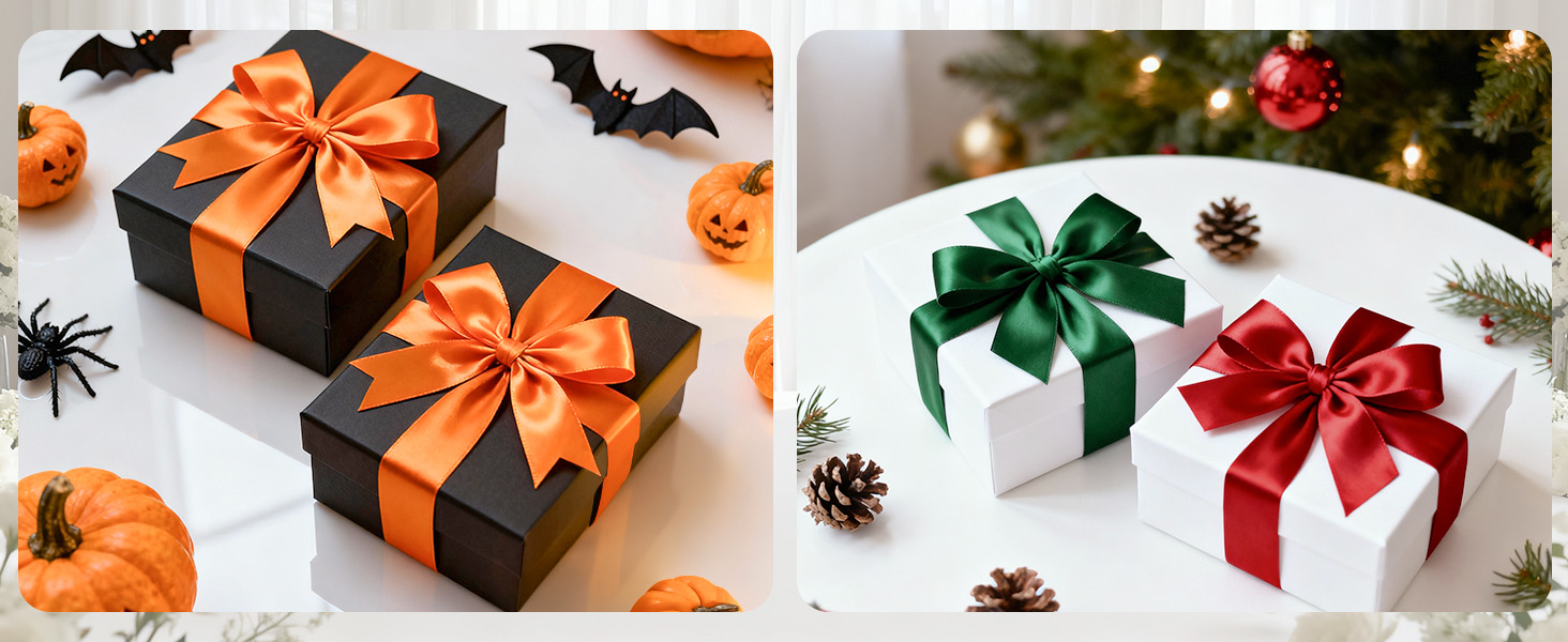 christmas ribbon halloween ribbon