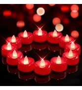 merrynights LED Candles, 24 Pack Tea Lights Candles Battery Operated, Flameless Tealight Candles,...