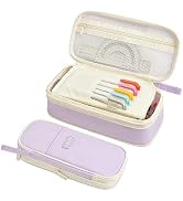 YOKUMA Pencil Case Cute Pencil Pouch for Girls Big Capacity Pen Bag Box, Kawaii Aesthetic College...