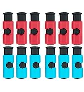 kulusion 12 Pcs Bread Bag Clips Value Set Grade Food Bag Squeeze Clips Food Fruit Bread Bag Cinch...