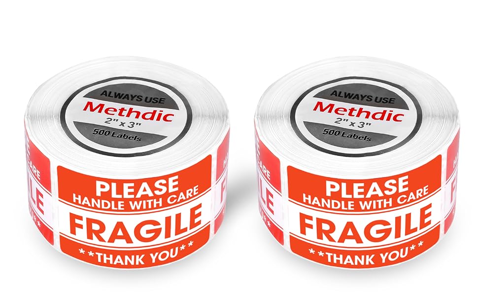 Fragile sticker
