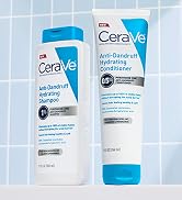 CeraVe Hydrating Anti Dandruff Shampoo, 1% Pyrithione Zinc Dandruff Treatment With Ceramides, Nia...